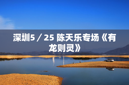 深圳5／25 陈天乐专场《有龙则灵》