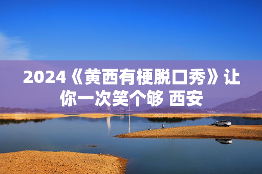 2024《黄西有梗脱口秀》让你一次笑个够 西安