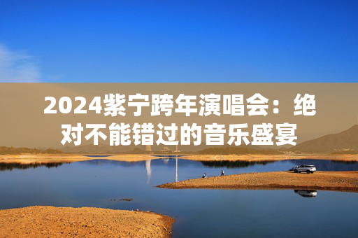2024紫宁跨年演唱会：绝对不能错过的音乐盛宴