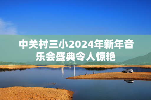 中关村三小2024年新年音乐会盛典令人惊艳