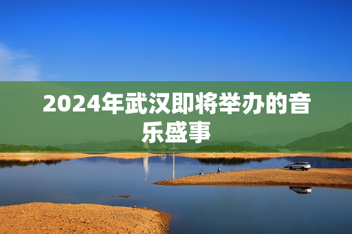 2024年武汉即将举办的音乐盛事-第1张图片-票100