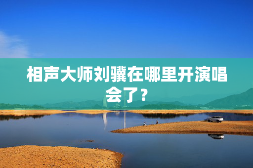 相声大师刘骥在哪里开演唱会了？